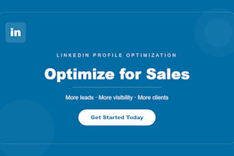 optimize your linkedin profile for sales