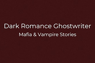 write dark romance stories for kindle unlimited