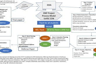 do dnp projects, formulate picot questions, ebp and nursing tasks