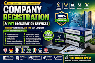 do UK eu company registration and vat for non residents fast