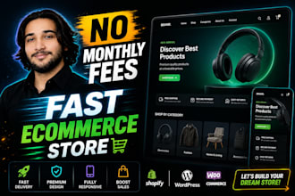 create fast ecommerce store with firebase backend
