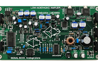 design low noise audio pcb amplifier circuit professional pcb layout