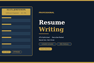 write an ats optimized resume for software engineers and tech professionals