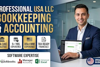 be your accountant and bookeeper for llcs