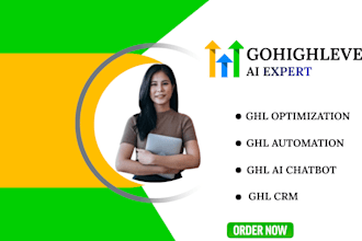 ghl voice ai ghl optimization ghl automation ghl chatbot ghl crm specialist