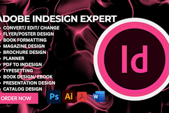 design catalog brochure magazine and any project with adobe indesign
