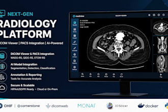 setup medical pacs radiology image viewer software cloud orthanc custom pacs app