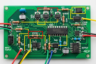 develop guitar pedal pcb with tested signal schematic