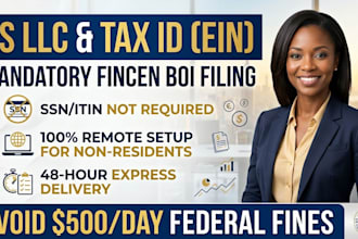 register your US llc obtain ein and file your fincen boi report
