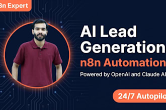 create ai lead generation automation using n8n