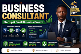 be your business consultant for startup and small business