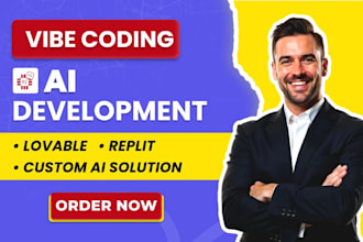 create web, mobile app by vibe coding, lovable, replit, bolt