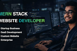 build a full stack mern web app for your startup