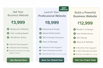 design a professional and responsive wordpress website