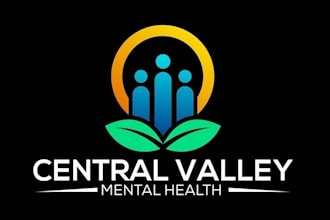 create calming and luxury spa or massage logo