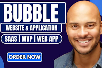 build bubble website, bubble io app, bubble saas website, bubble mvp website