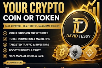 expertly list your coin, promote tokens  ico and crypto growth for  california