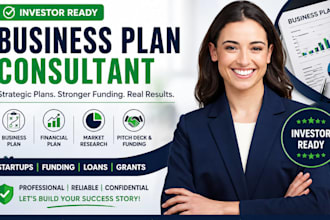 be your business plan consultant for startups funding plans