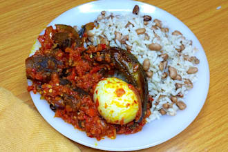 cook rice and beans