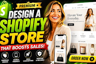 redesign shopify website for higher conversions and sales