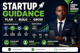 guide business startups with planning and development