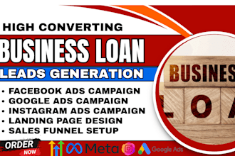 business loan marketing mca loan leads business loan lead facebook ads google ad
