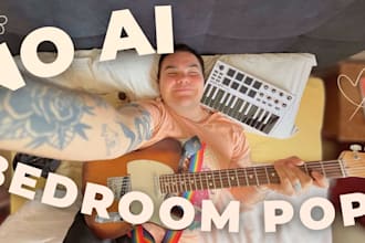 produce a bedroom pop song with a cozy and modern sound