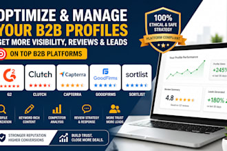 manage b2b profiles on clutch g2 capterra godfirm sortlist orm