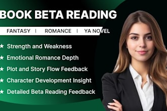 beta read romance beta reader ya novel beta reader fantasy thriller beta reader