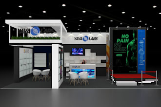 3d trade booth designing