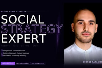 provide social media strategy services
