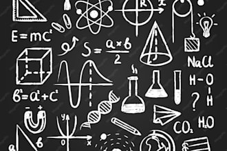 provide tailored tutoring sessions in maths, physics or chemistry