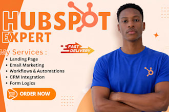 setup hubspot CRM, hubspot automation, hubspot integrations, hubspot workflows
