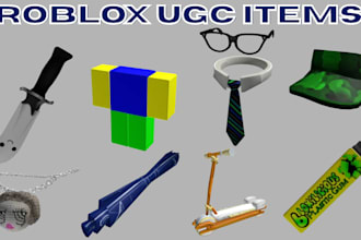 create custom roblox ugc items and accessories for your avatar