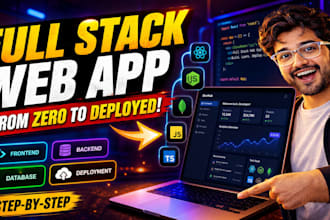 develop a modern website or web app