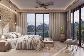 create realistic 3d house rendering using sketchup and enscape