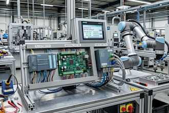 design plc automation, industrial pcb and robotics control systems