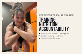 be your online personal trainer and nutritionist