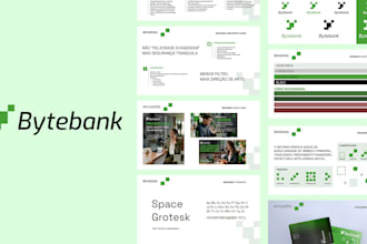 create brand identity and visual guidelines for businesses