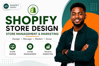 design shopify store  shopify marketing sales funnel shopify store promotion