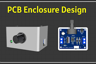 design custom pcb box, pcb enclosure, electronics casing for iot devices