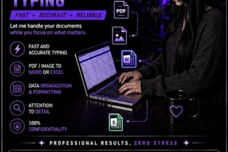 type, clean and format your document