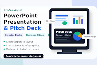 design professional powerpoint presentations for your business