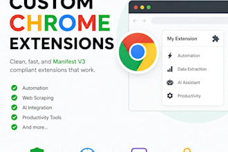 build a custom chrome extension for your business or workflow