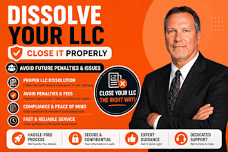 dissolve your US llc properly and handle closure compliance