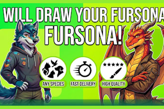 draw furry art fursona character design nsfw anthro vrchat avatar 3d model