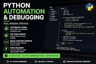 debug and fix your python or cpp code quickly