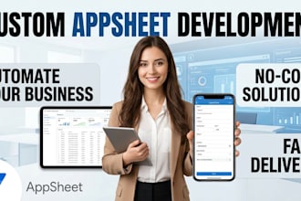 build appsheet apps from excel or google sheets with automation workflow