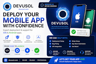 deploy your mobile app to ios and android