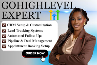 create gohighlevel funnel with automation and follow up